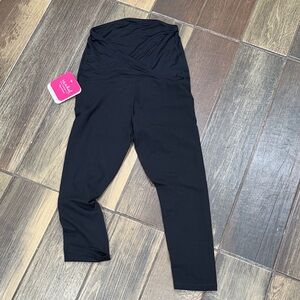 Isabel Maternity by Ingrid & Isabel Black Leggings